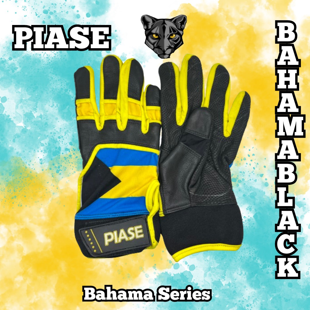 Bahamas Black Batting gloves Short Cuff