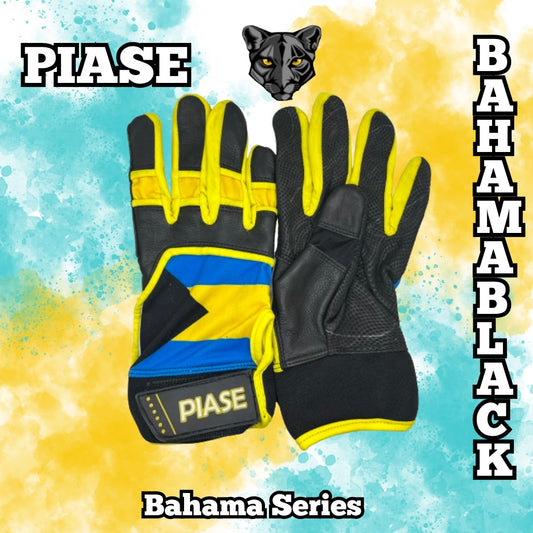 Bahamas Black Batting gloves Long Cuff