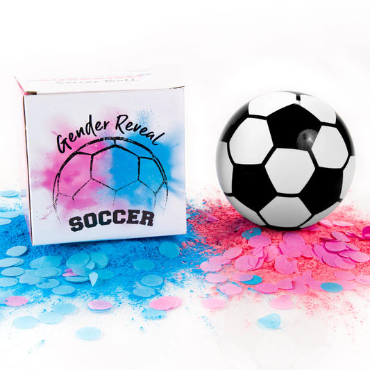 Gender Reveal Exploding Soccer Ball Kit