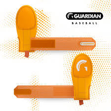 Orange Sliding Mitt Guardian Baseball