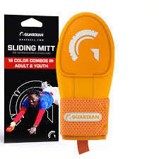 Orange Sliding Mitt Guardian Baseball