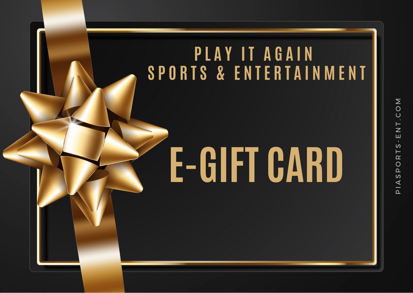 PIA Sports & Entertainment Gift Card