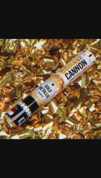 Metallic Confetti Cannons